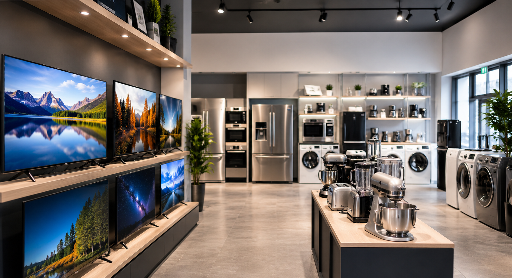 Espace de vente TV et électroménager à Arcueil